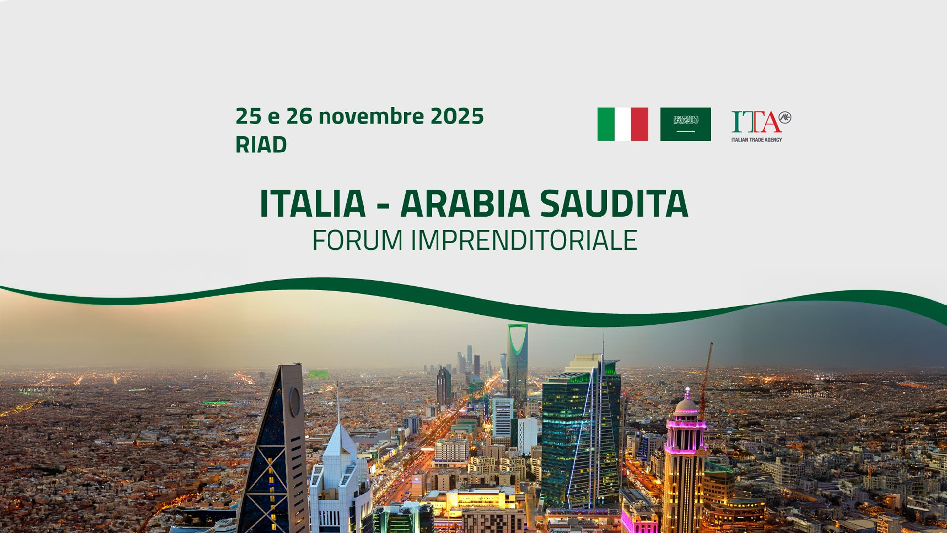 Forum imprenditoriale Italia – Arabia Saudita